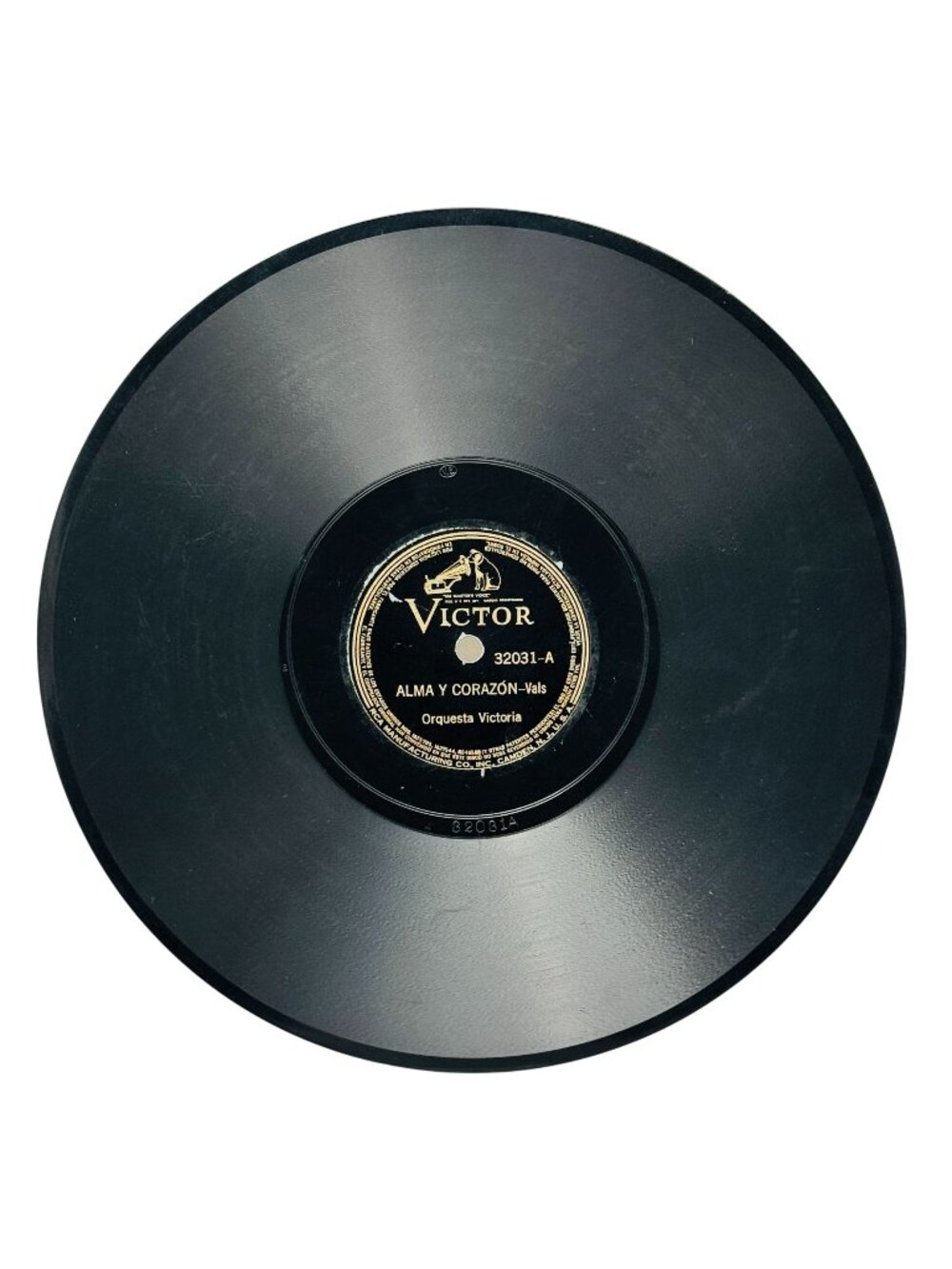 Orquesta Victoria Marek Weber Paso Doble Vals 10in Shellac 78 RPM Victor 32031